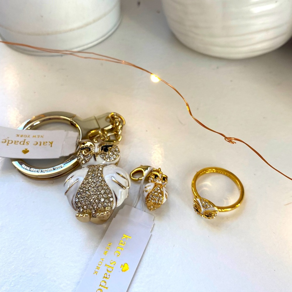 BRAND NEW Kate Spade Owl Jewelry Collection